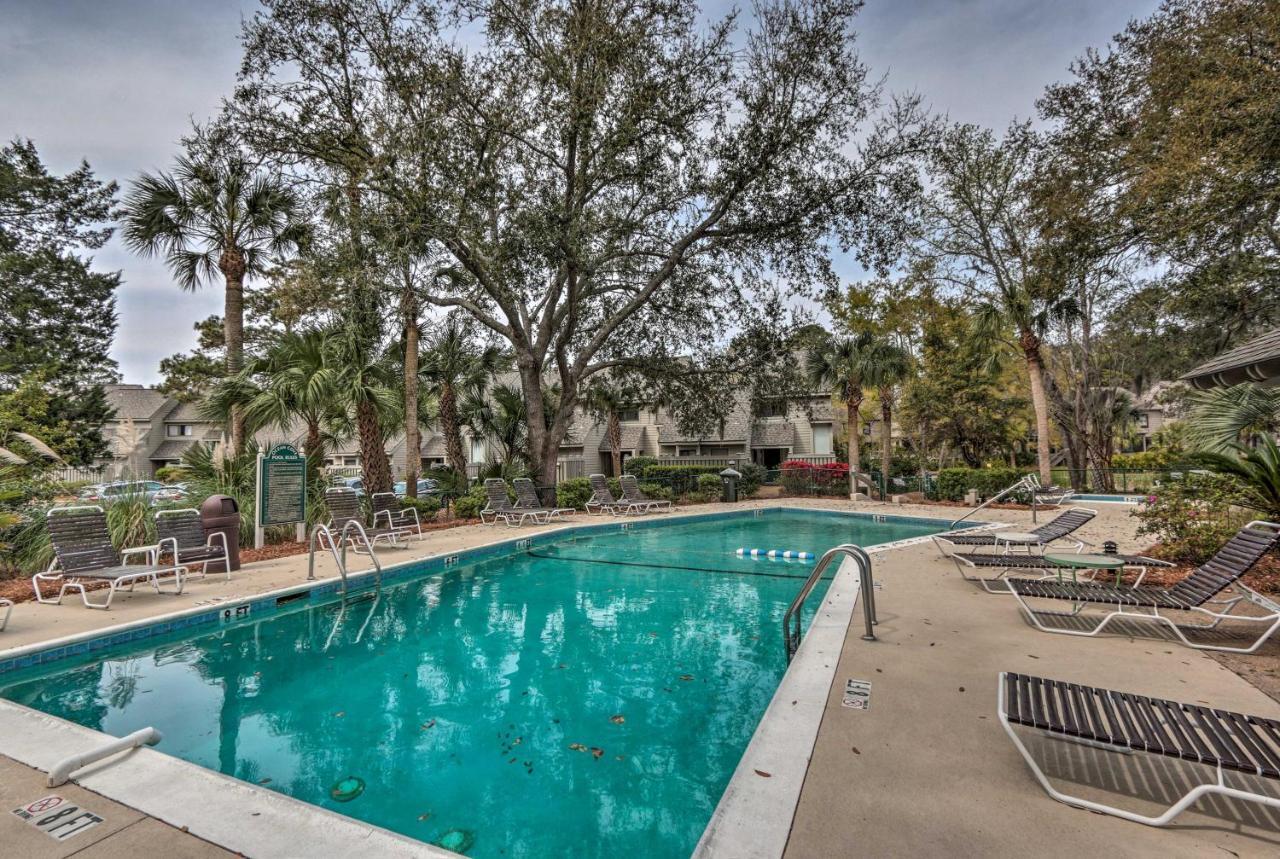 Modern Hilton Head Retreat Walk To Beach And Golf! Хилтон-Хед-Айленд Экстерьер фото